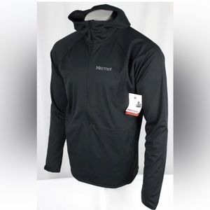 Marmot Men's Zenyatta Half-Zip Jacket Black Draftkings Logo Size Medium NWT!